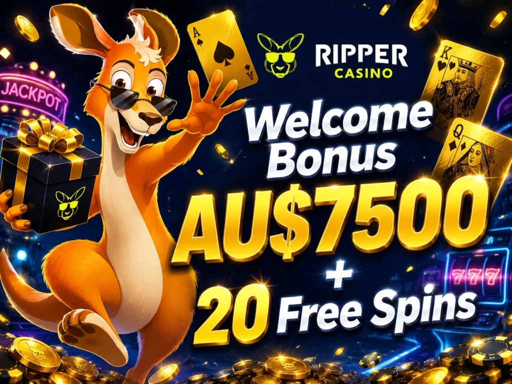 Ripper Casino Welcome Bonus